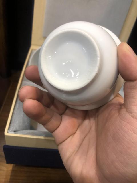 古玩陶瓷創(chuàng)匯?白釉杯(一套四只)拍賣,當(dāng)前價格299元