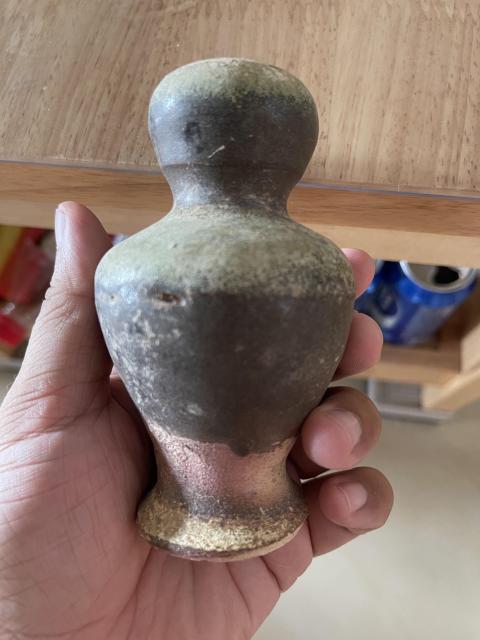 古玩陶瓷宋代褐釉葫蘆瓶拍賣,當前價格990元