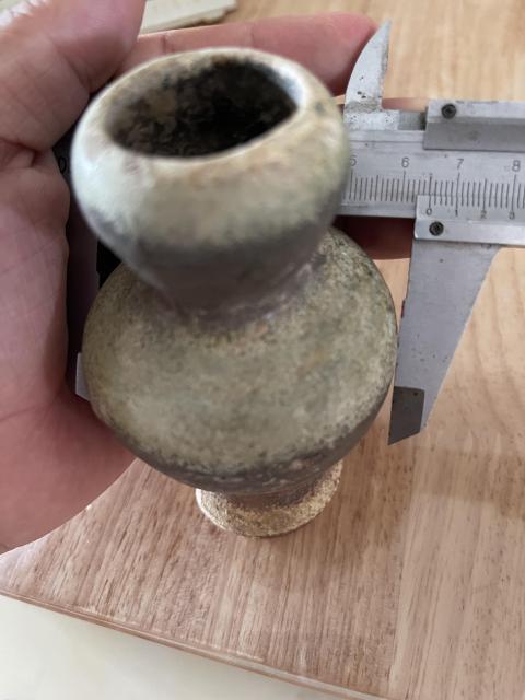 古玩陶瓷宋代褐釉葫蘆瓶拍賣,當前價格990元