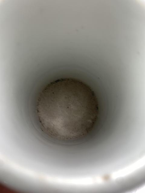 古玩陶瓷晚清鱔魚黃釉筆筒拍賣，當前價格5555元