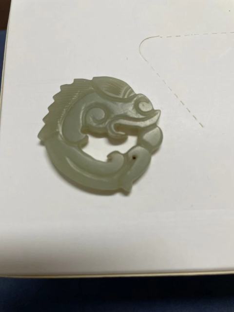 古玩玉器清代龍環拍賣,當前價格3000元