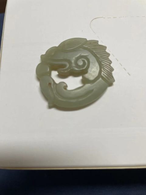 古玩玉器清代龍環拍賣,當前價格3000元