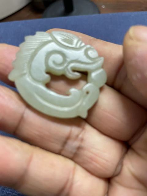 古玩玉器清代龍環拍賣,當前價格3000元