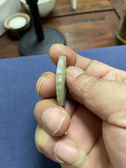 古玩玉器清代龍環拍賣,當前價格3000元