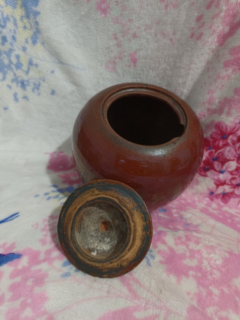 古玩陶瓷清中期鈞紅釉蘋果尊拍賣，當前價格1500元