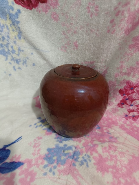 古玩陶瓷清中期鈞紅釉蘋果尊拍賣，當前價格1500元