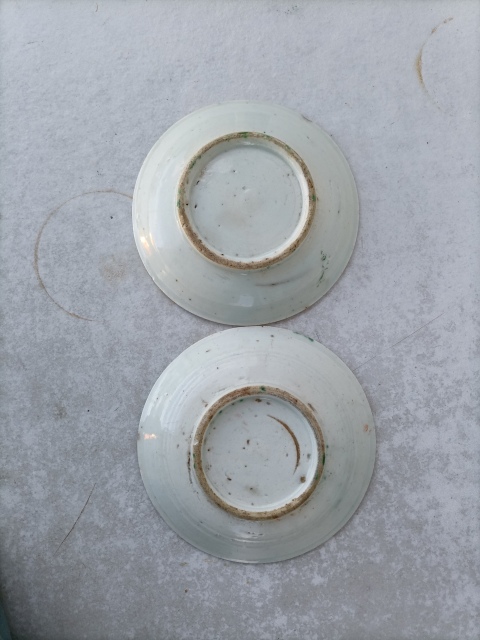 古玩陶瓷三彩花卉紋盤拍賣，當前價格500元