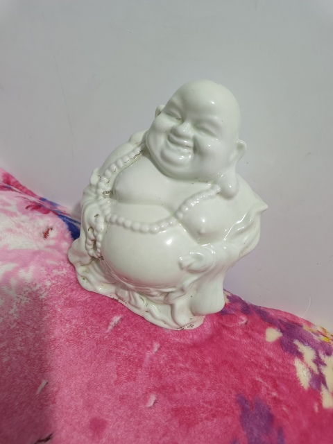 古玩陶瓷常常笑彌勒佛拍賣(mài),當(dāng)前價(jià)格180元