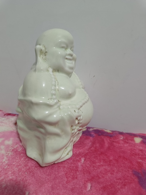 古玩陶瓷常常笑彌勒佛拍賣(mài),當(dāng)前價(jià)格180元