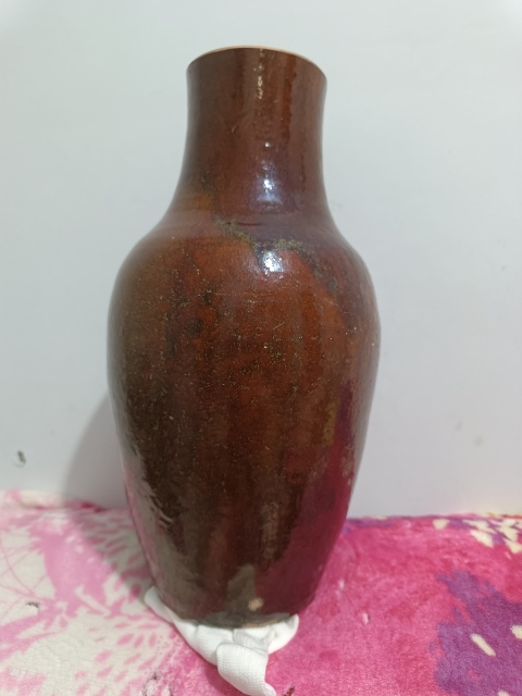 古玩陶瓷清中期鈞紅釉羅漢瓶半價的半價轉(zhuǎn)讓拍賣,當(dāng)前價格2000元