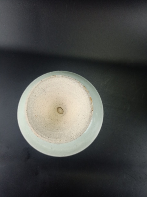 古玩陶瓷【清代】豆青釉彩繪高足杯【傳世佳品】拍賣,當前價格0元
