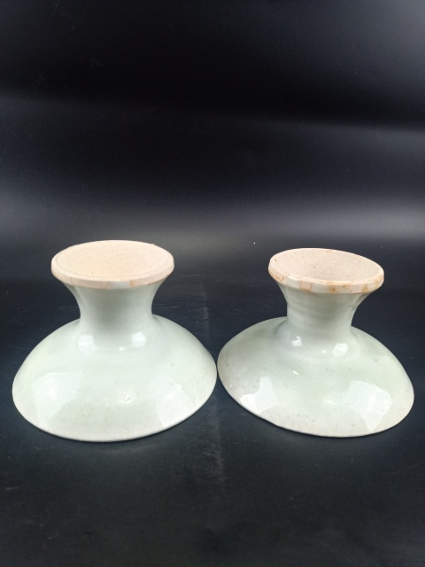 古玩陶瓷【清代】豆青釉彩繪高足杯【傳世佳品】拍賣,當前價格0元