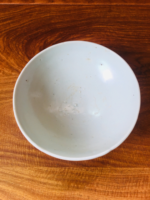 古玩陶瓷釉水漂亮青白釉碗拍賣,當前價格888元