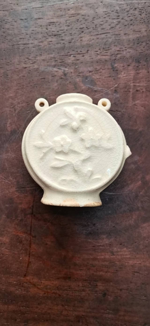 古玩陶瓷清代?青白釉水滴拍賣，當前價格99元