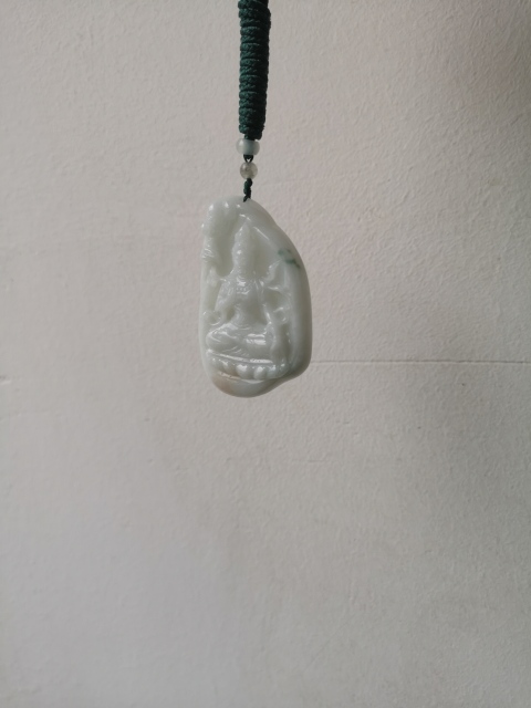 古玩玉器觀音墜拍賣,當前價格450元