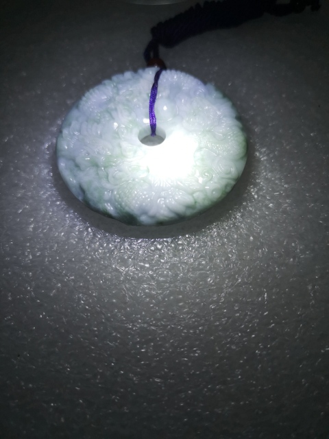 古玩玉器翡翠龍璧拍賣，當前價格680元