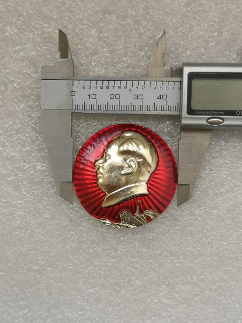 古玩雜項主席像章拍賣,當前價格160元