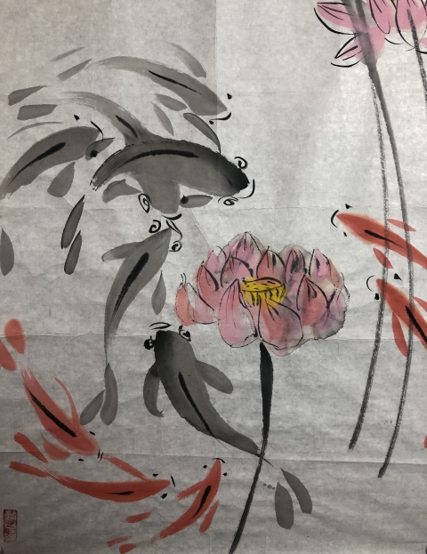 古玩字畫中美協(xié)理事朱明德 高潔雅正圖拍賣,當(dāng)前價(jià)格1588元