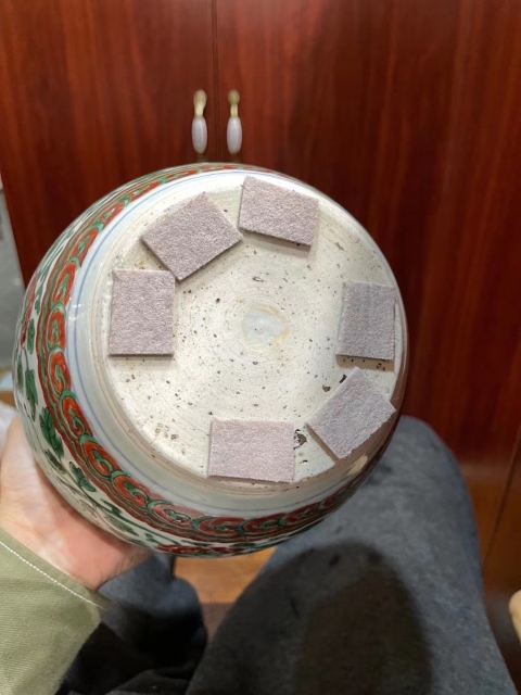 古玩陶瓷康熙五彩粥罐拍賣，當(dāng)前價(jià)格26500元