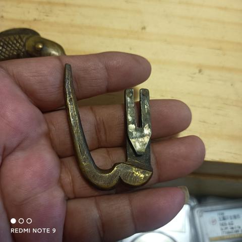 古玩銅器稀少魚形銅鎖拍賣，當(dāng)前價格1780元