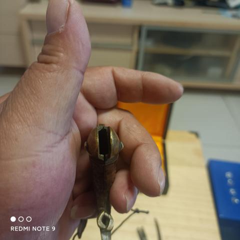 古玩銅器稀少魚形銅鎖拍賣，當(dāng)前價格1780元