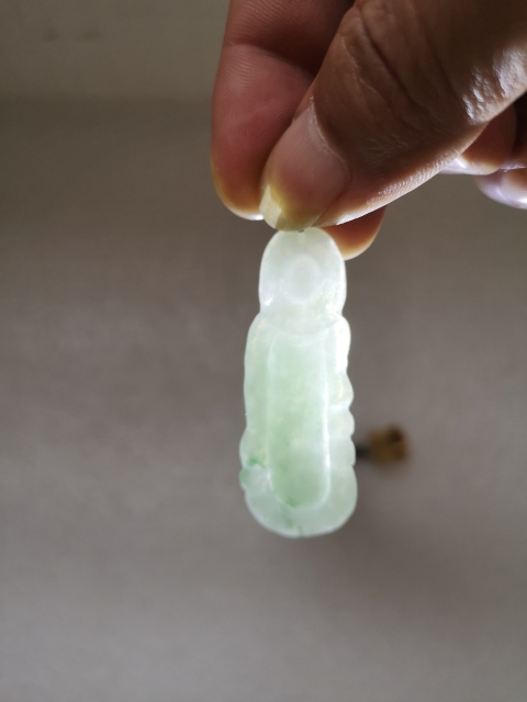 古玩玉器觀音拍賣(mài),當(dāng)前價(jià)格260元