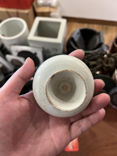 古玩陶瓷清代青花高足碗拍賣,當前價格199元