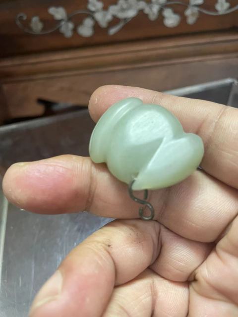 古玩玉器蝙蝠墜拍賣,當前價格3500元