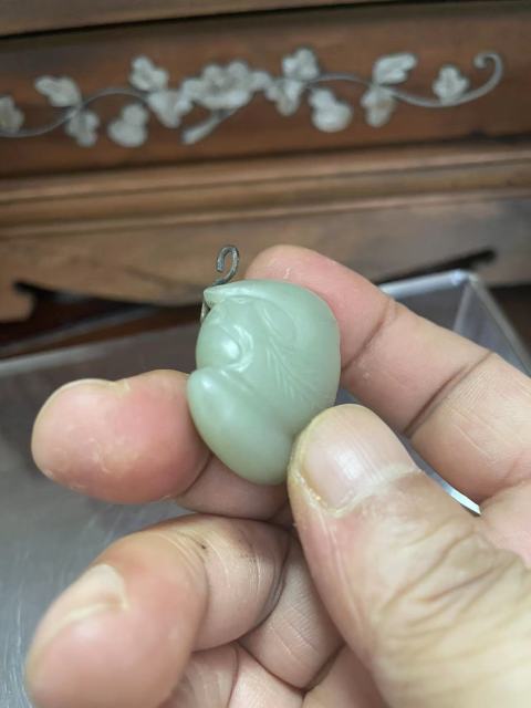 古玩玉器蝙蝠墜拍賣,當前價格3500元
