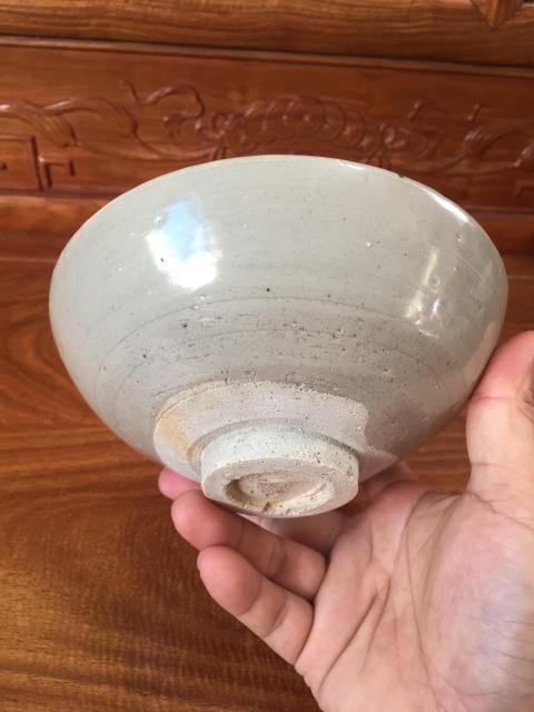 古玩陶瓷（釉水漂亮玻璃質感好）青白釉碗拍賣，當前價格999元