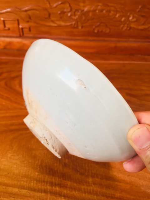 古玩陶瓷卵白釉碗拍賣,當前價格0元