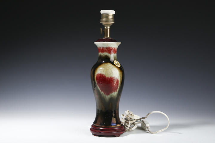 古玩陶瓷窯變?nèi)?yáng)開(kāi)泰瓶拍賣(mài)，當(dāng)前價(jià)格9800元