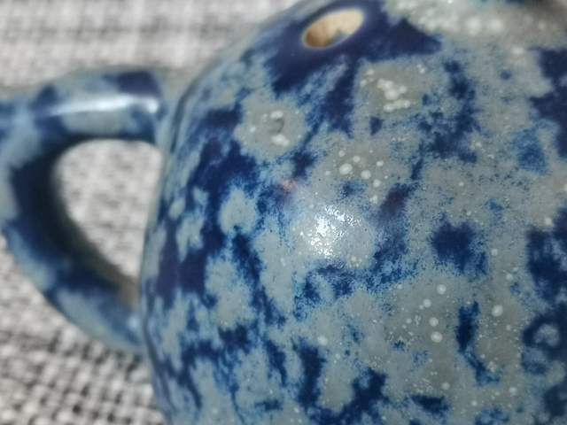 古玩陶瓷青金石釉硯滴拍賣,當前價格666元