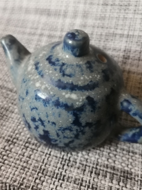 古玩陶瓷青金石釉硯滴拍賣,當前價格666元