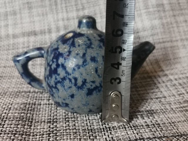古玩陶瓷青金石釉硯滴拍賣,當前價格666元