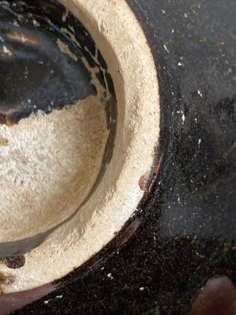 古玩陶瓷明代磁州窯系黑釉罐拍賣，當前價格2999元