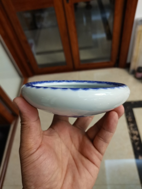 古玩陶瓷青花龍鳳紋水洗拍賣,當前價格3880元