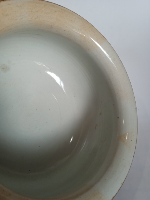 古玩陶瓷晚清鐵紅釉雙鋪首圈足香爐拍賣,當前價格4500元