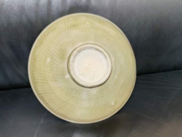 古玩陶瓷北宋——同安窯珠光青瓷針挑工刻花斗笠碗拍賣,當(dāng)前價(jià)格8888元