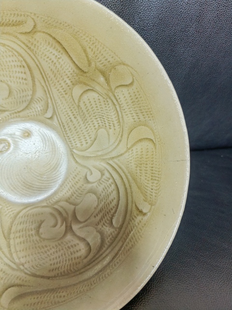 古玩陶瓷北宋——同安窯珠光青瓷針挑工刻花斗笠碗拍賣,當(dāng)前價(jià)格8888元