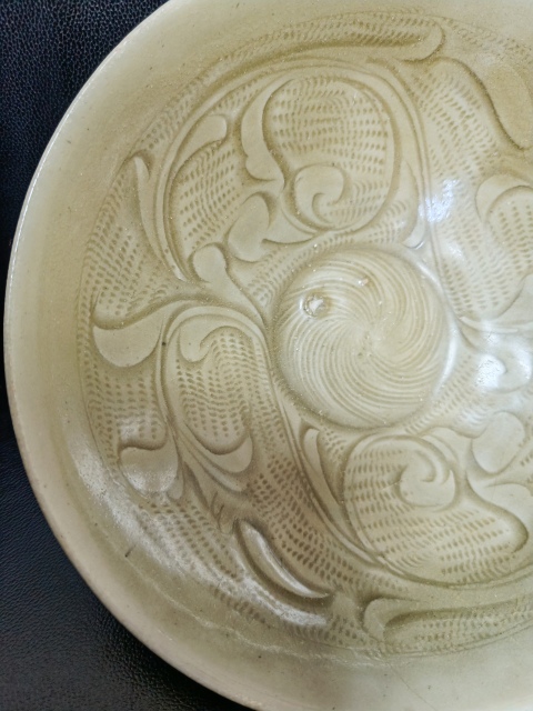 古玩陶瓷北宋——同安窯珠光青瓷針挑工刻花斗笠碗拍賣,當(dāng)前價(jià)格8888元