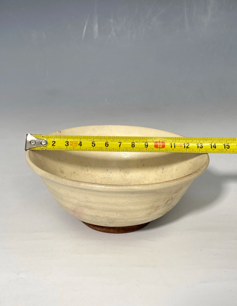 古玩陶瓷元代磁州窯白釉碗拍賣,當前價格0元