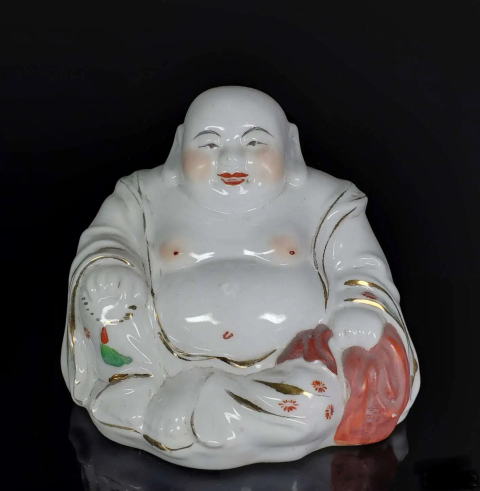 古玩陶瓷彌勒佛塑像拍賣，當(dāng)前價(jià)格0元