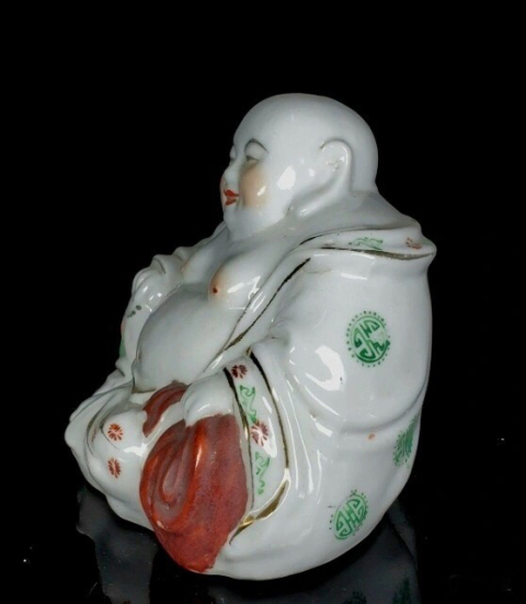 古玩陶瓷彌勒佛塑像拍賣，當(dāng)前價(jià)格0元