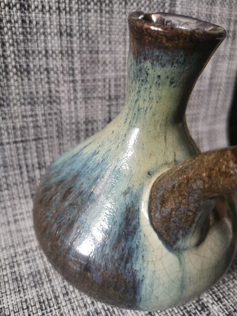 古玩陶瓷石灣陶藝酒壺拍賣,當前價格444元