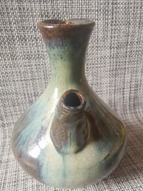 古玩陶瓷石灣陶藝酒壺拍賣,當前價格444元