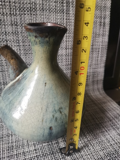 古玩陶瓷石灣陶藝酒壺拍賣,當前價格444元