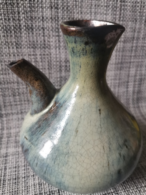 古玩陶瓷石灣陶藝酒壺拍賣,當前價格444元