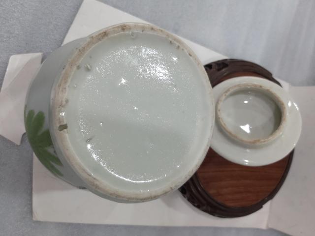 古玩陶瓷民國(guó)水彩綠柳黃鶯將軍罐拍賣(mài)，當(dāng)前價(jià)格1280元
