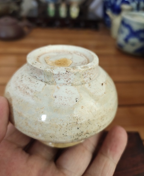 古玩陶瓷宋-景德鎮青白釉水盂拍賣,當前價格338元